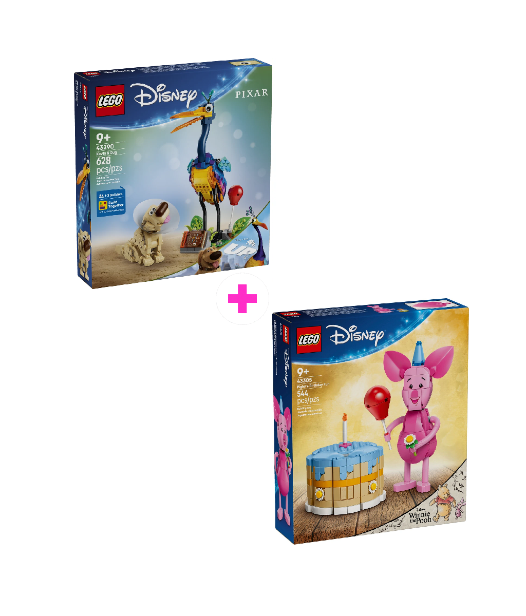 Combo Disney: Kevin y Dug (43290) y Cumpleaños de Piglet (43305)