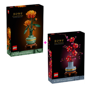 Combo Dulce Encanto: Crisantemo (10368) y Flor de Ciruelo (10369)