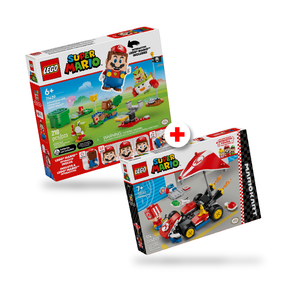 Combo Super Mario: Aventuras interactivas con LEGO® Mario™ (71439) y Mario Kart™: Kart estándar (72032)