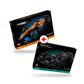 Combo Bólidos F1: Mercedes-AMG F1 W14 E Performance (42171) y Coche de Carreras McLaren Formula 1™ (42141)