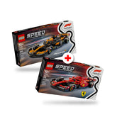 Combo Rivalidad Legendaria F1 : Auto de Carreras Ferrari SF-24 F1® (77242) y Auto de Carreras McLaren F1® Team MCL38 (77251)