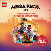 MEGA PACK x12 Minifiguras Spider-Man: Cruzando el Multiverso