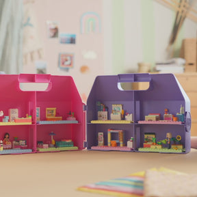 Casa de Muñecas Creativa Portátil