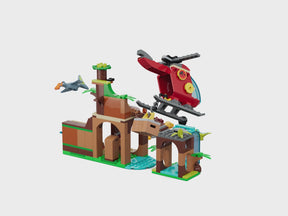Velocirraptor, Stegosaurus y Pteranodon: Misión de Rescate