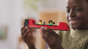 Autobús Turístico Rojo de Dos Plantas