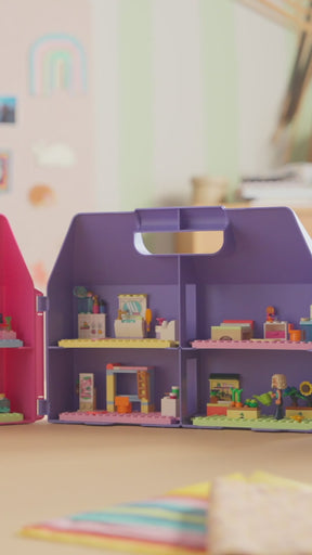 Casa de Muñecas Creativa Portátil