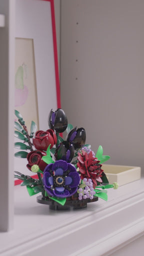 Arreglo Floral Oscuro