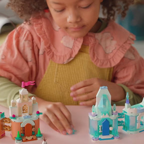 Mini Castillo de Arendelle y Palacio de Hielo de Elsa