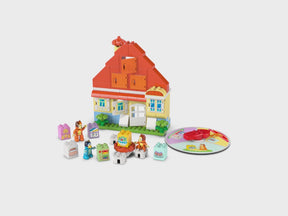 Casa Familiar de Bluey con Juego de Memoria