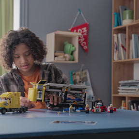 Camión de Reparto Amarillo