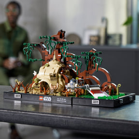 Diorama: Entrenamiento Jedi en Dagobah